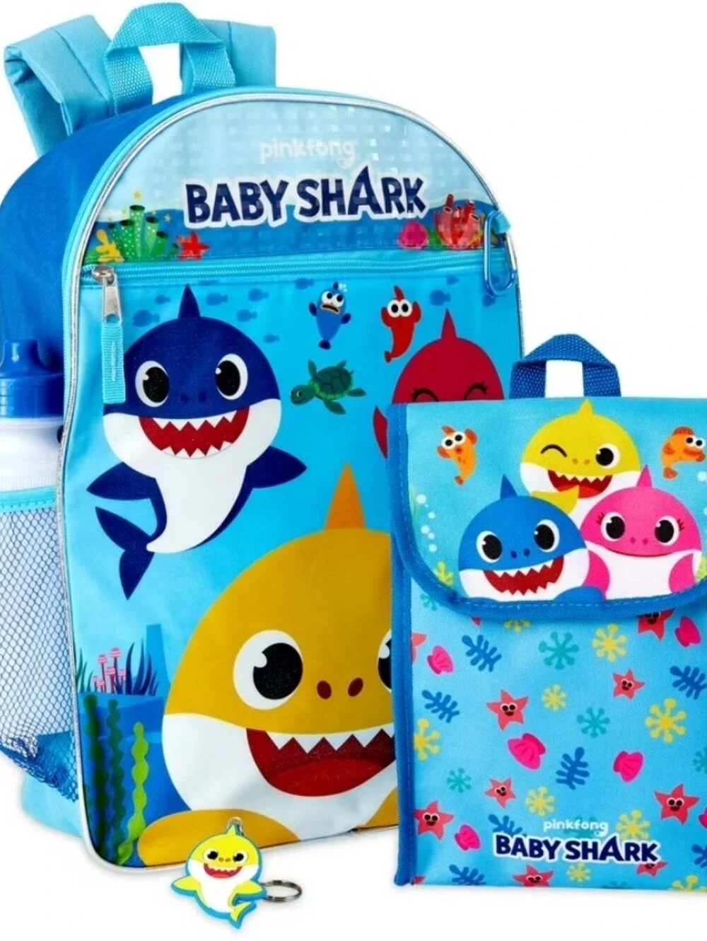 Pinkfong Baby Shark Kids 5 Piece Backpack Set